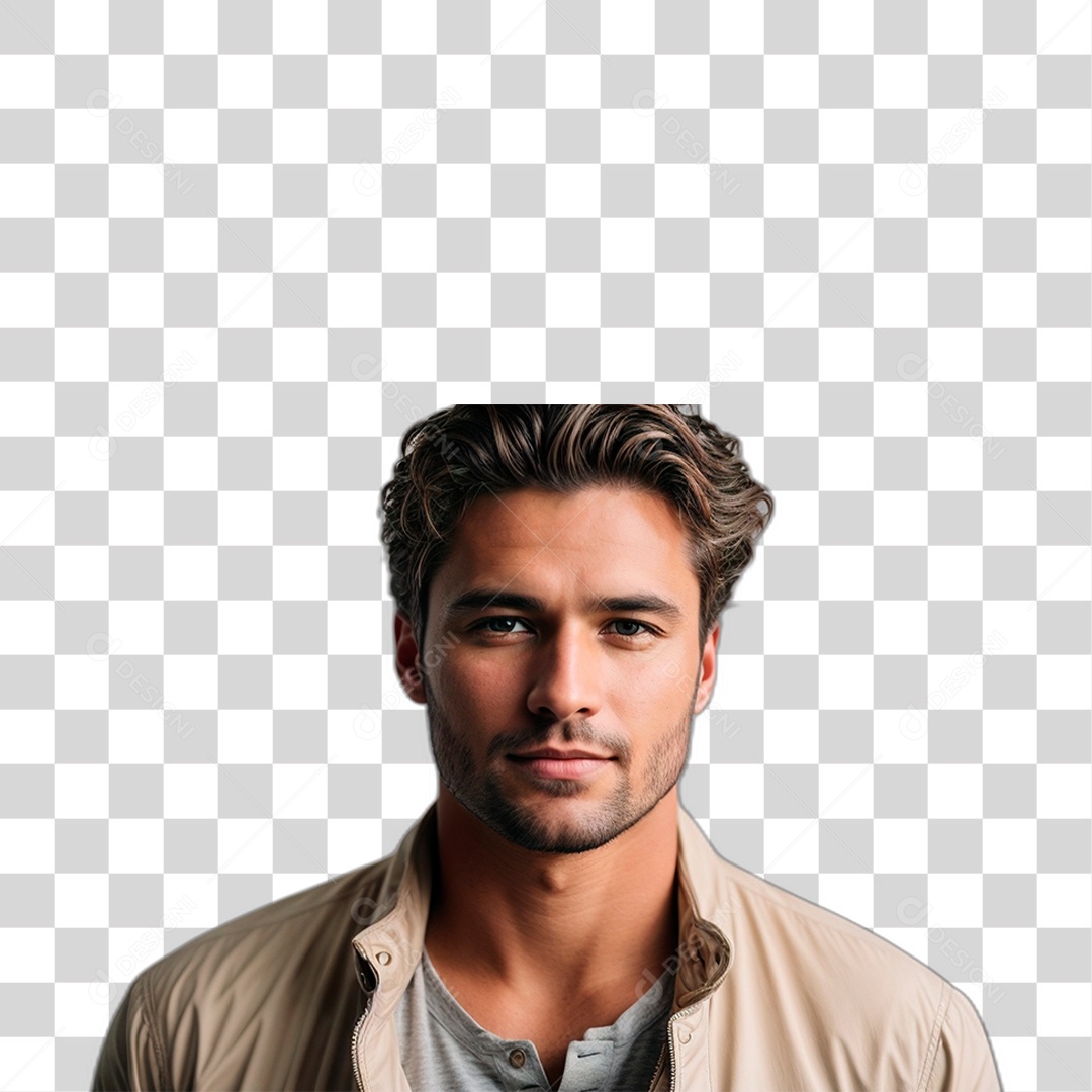 Homem em Pose para Foto PNG Transparente
