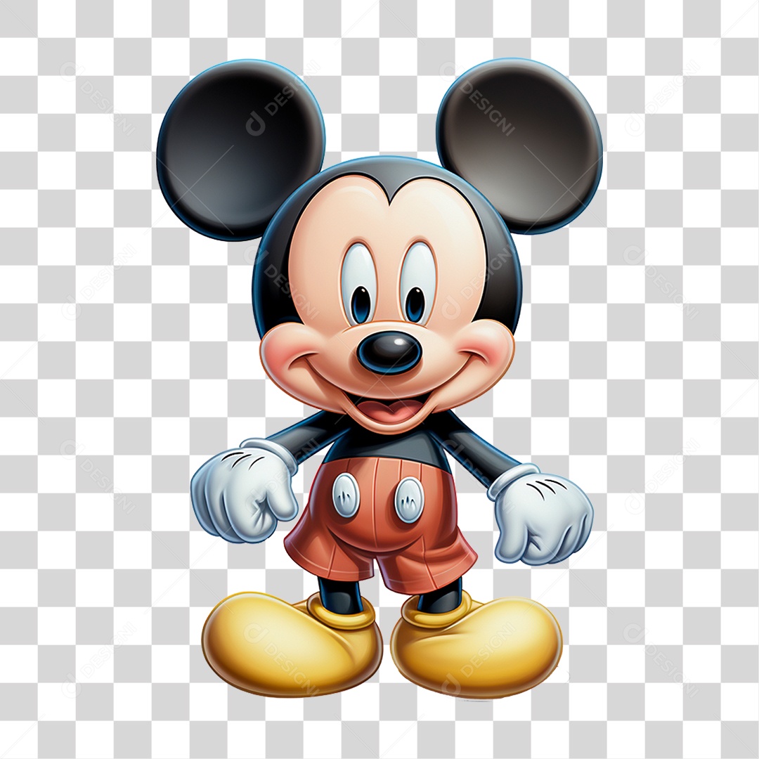 Mickey Mouse Desenhos PNG Transparente