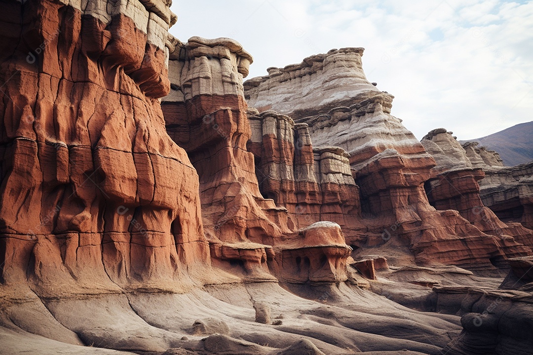 Majestosas formações de arenito