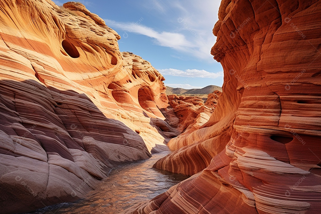 Majestosas formações de arenito