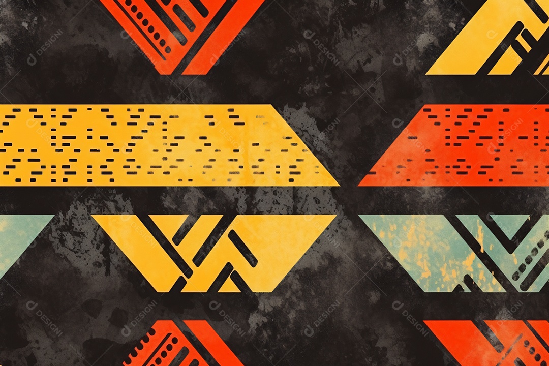 Formas abstratas coloridas