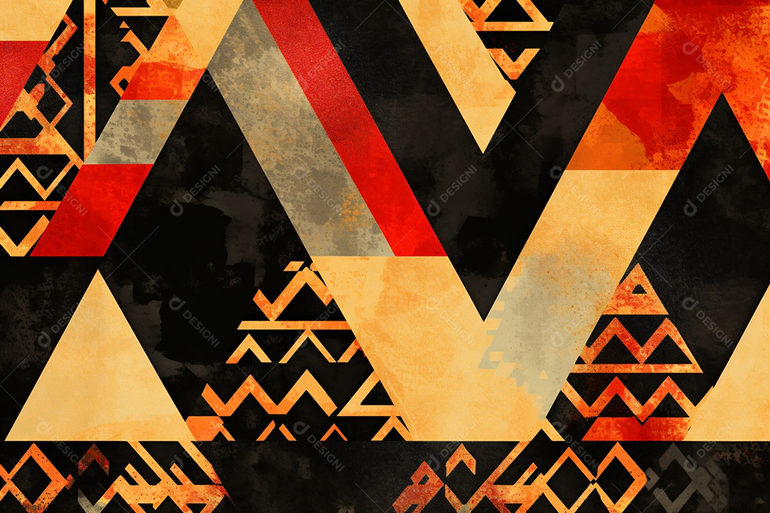 Formas abstratas coloridas