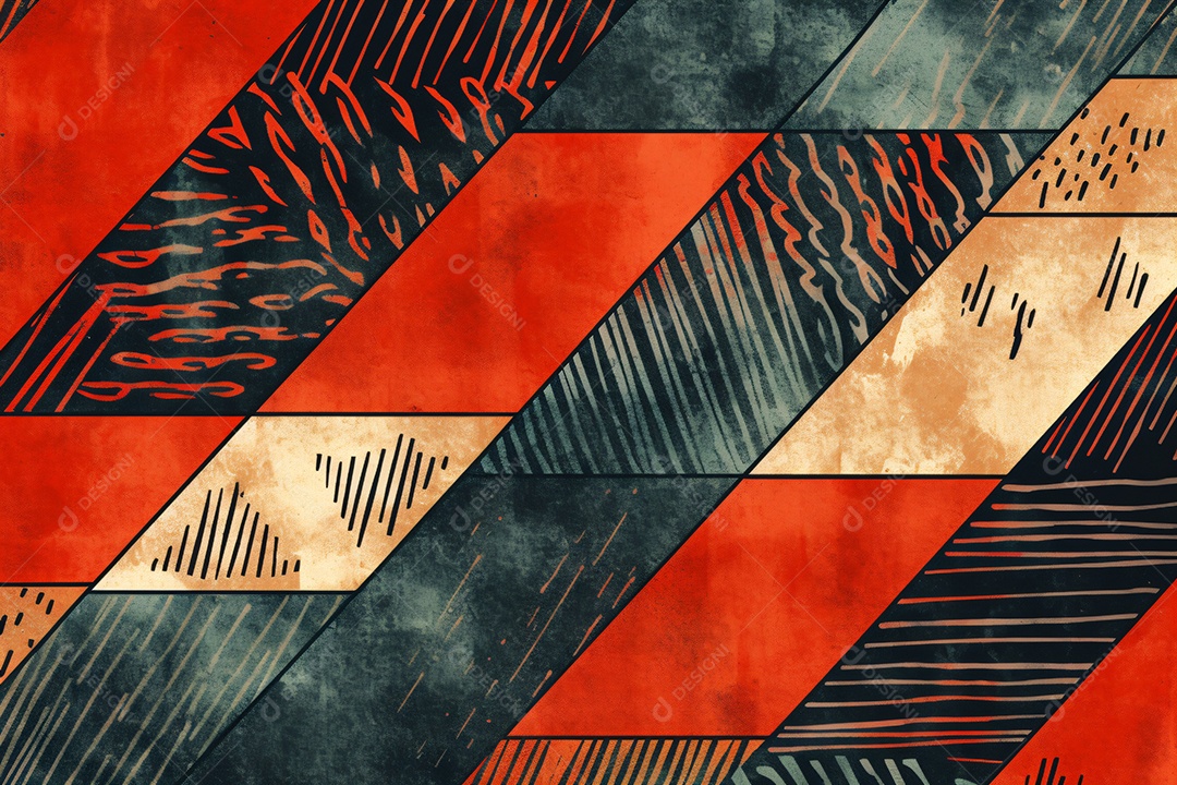 Formas abstratas coloridas