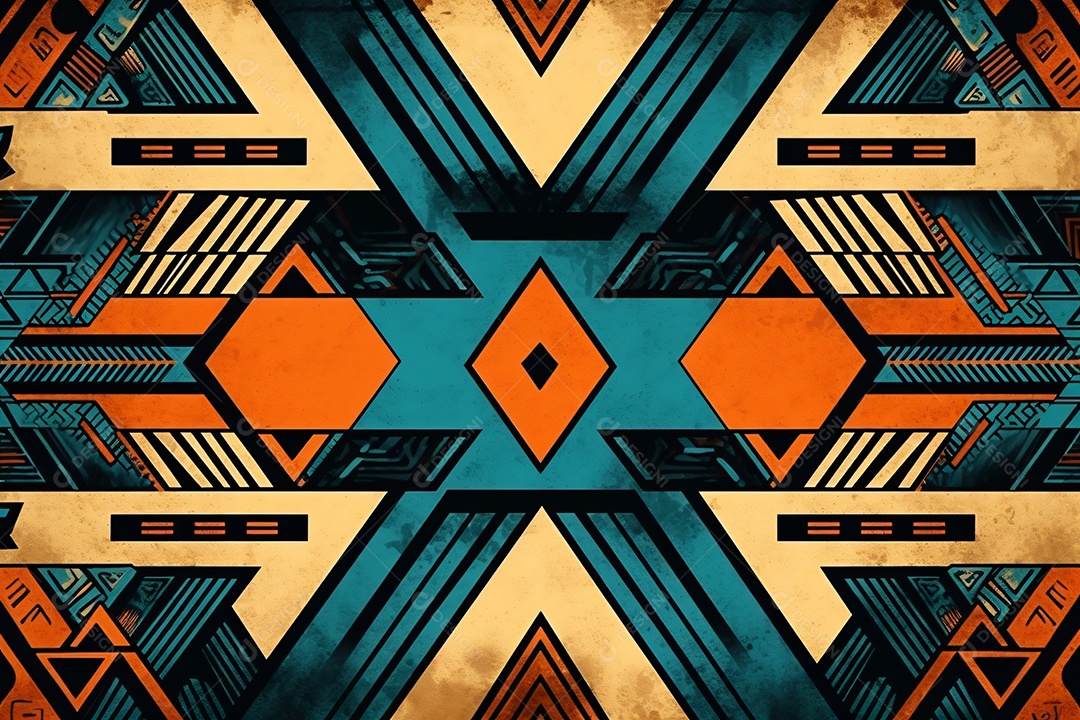 Formas abstratas coloridas