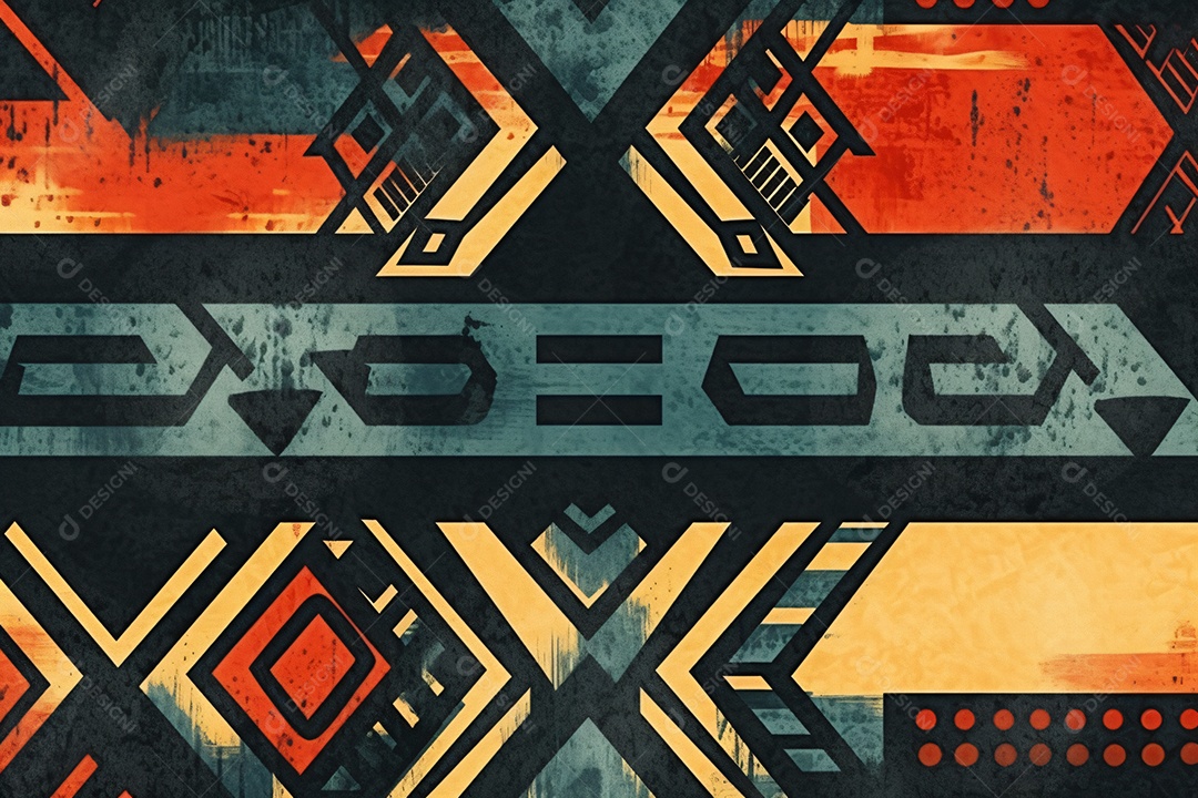 Formas abstratas coloridas