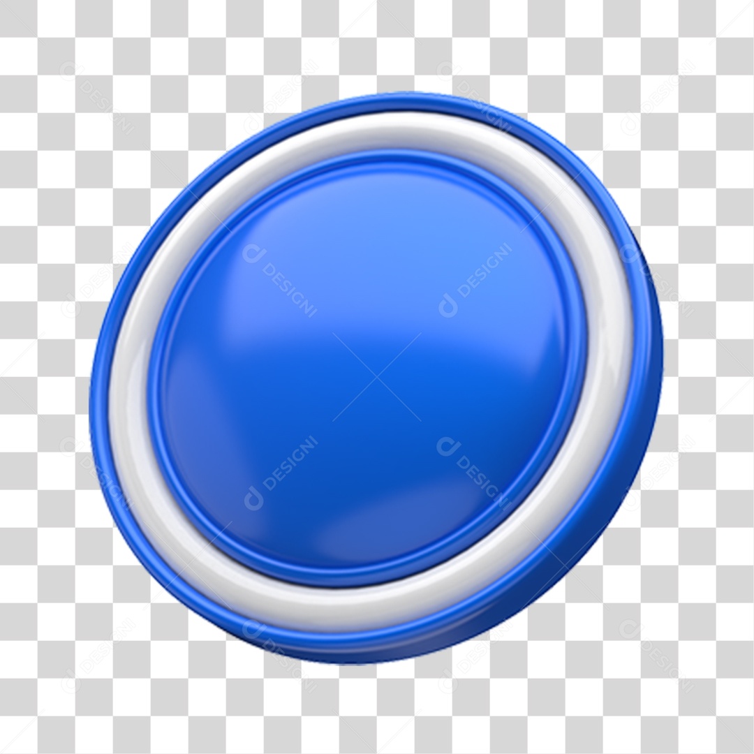 Circulo Azul Novembro Azul PNG Transparente