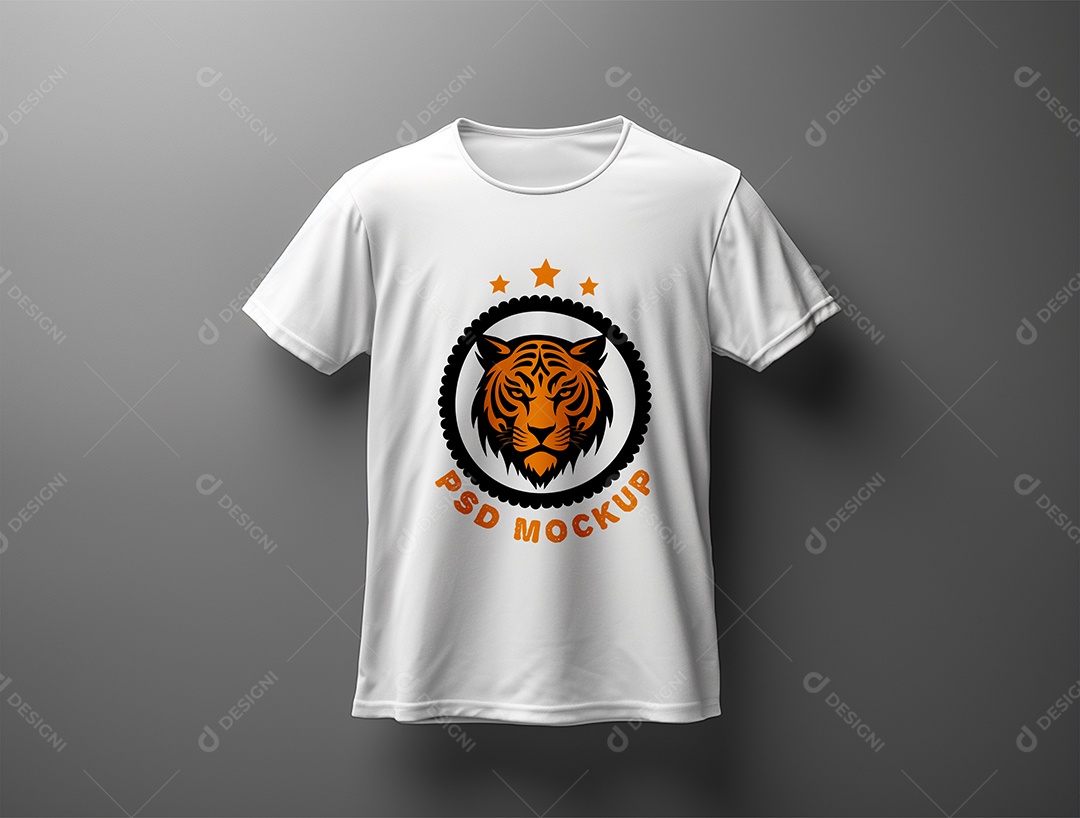 Mockup de Camiseta PSD Editável