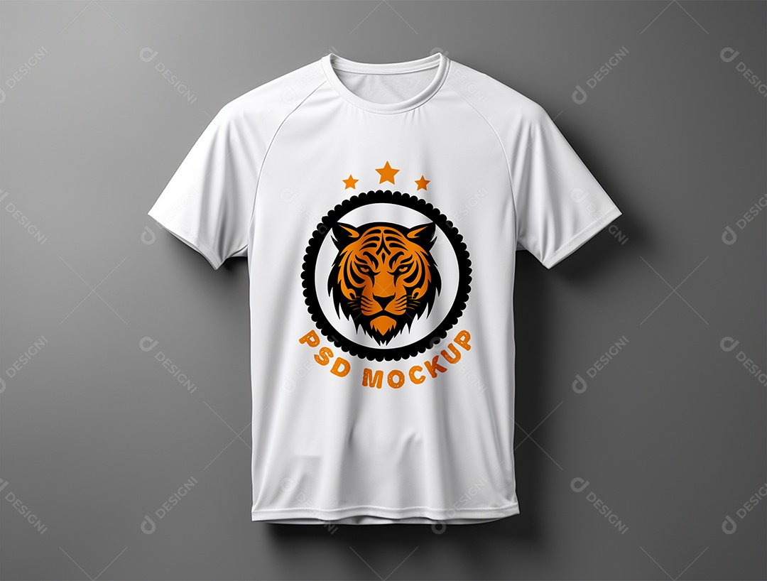 Mockup de Camiseta PSD Editável