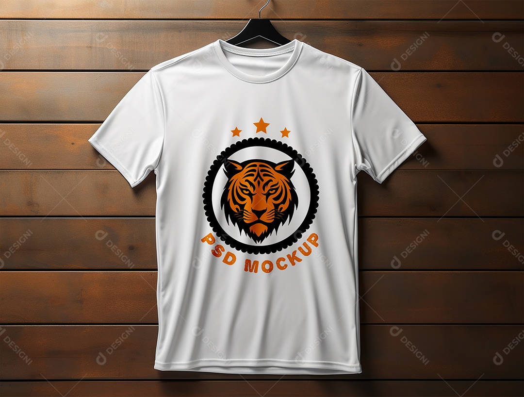 Mockup de Camiseta PSD Editável