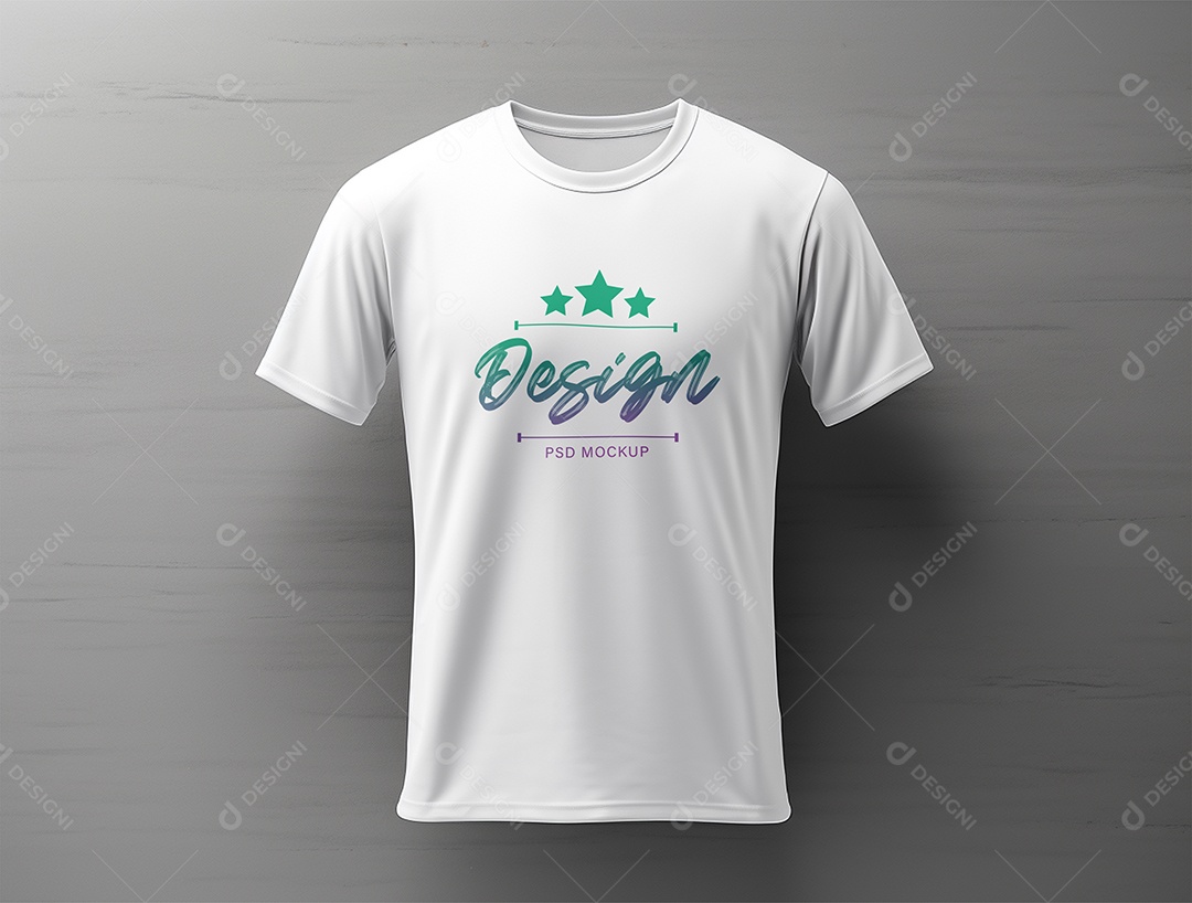 Mockup de Camiseta PSD Editável