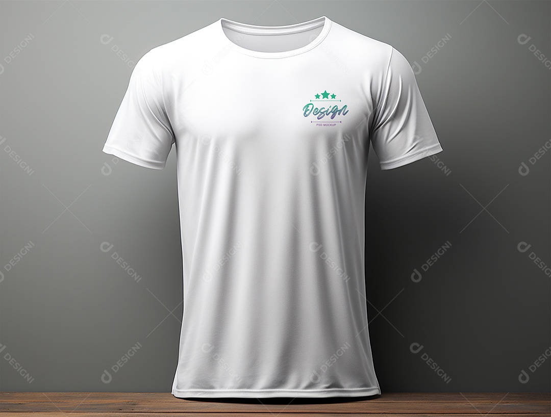 Mockup de Camiseta PSD Editável
