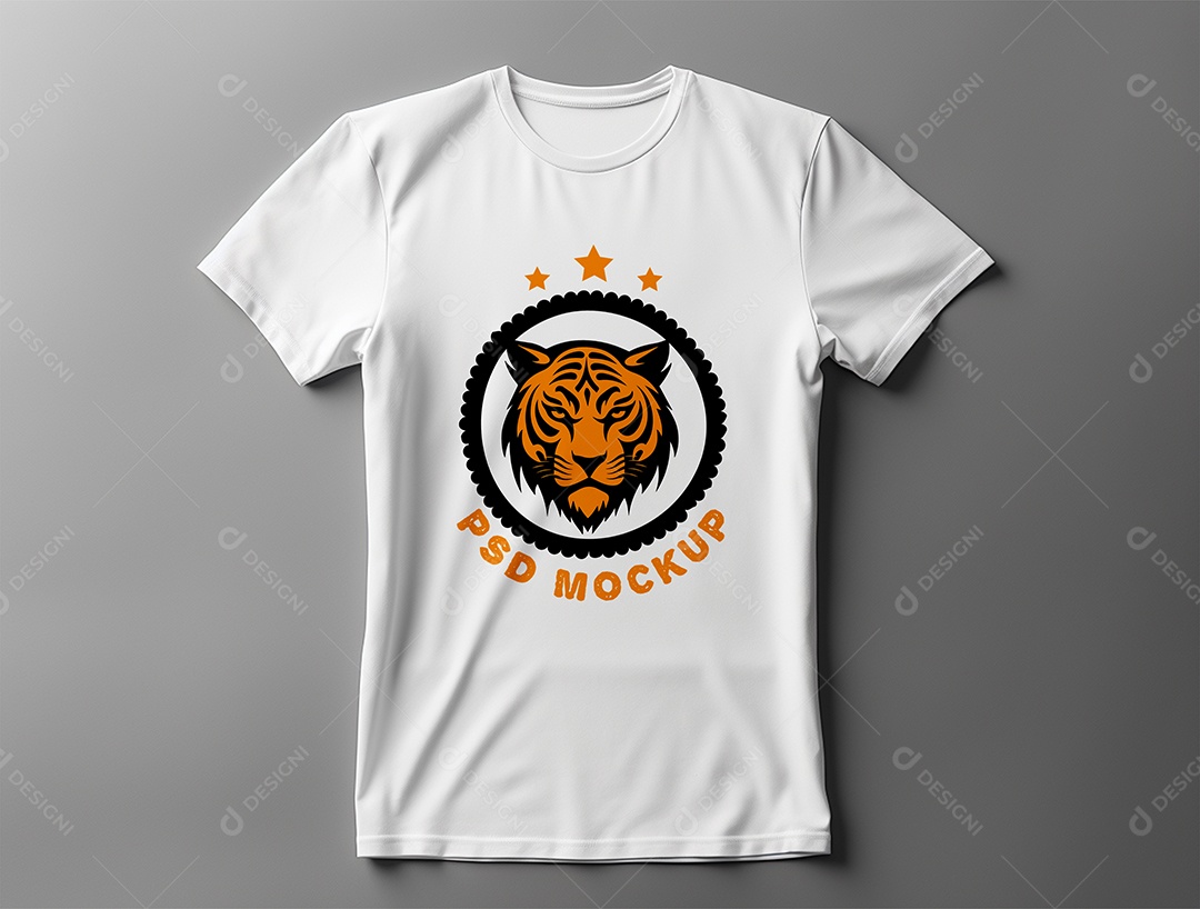 Mockup de Camiseta PSD Editável
