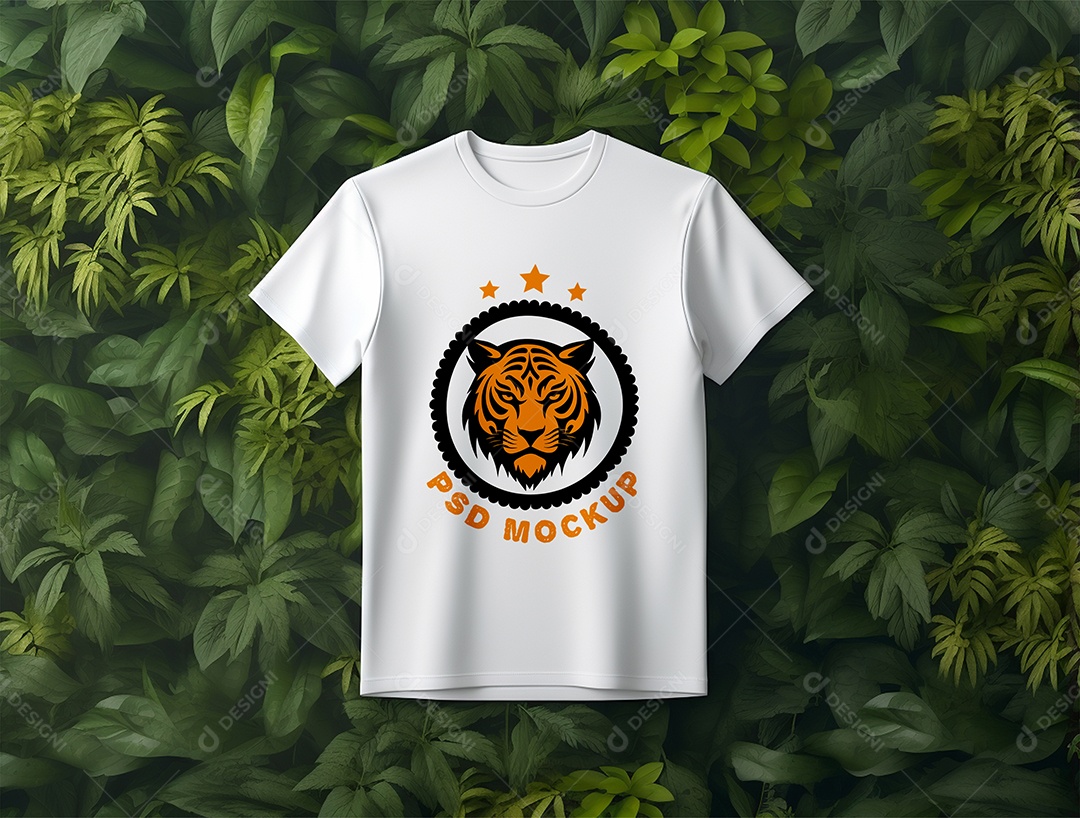 Mockup de Camiseta PSD Editável