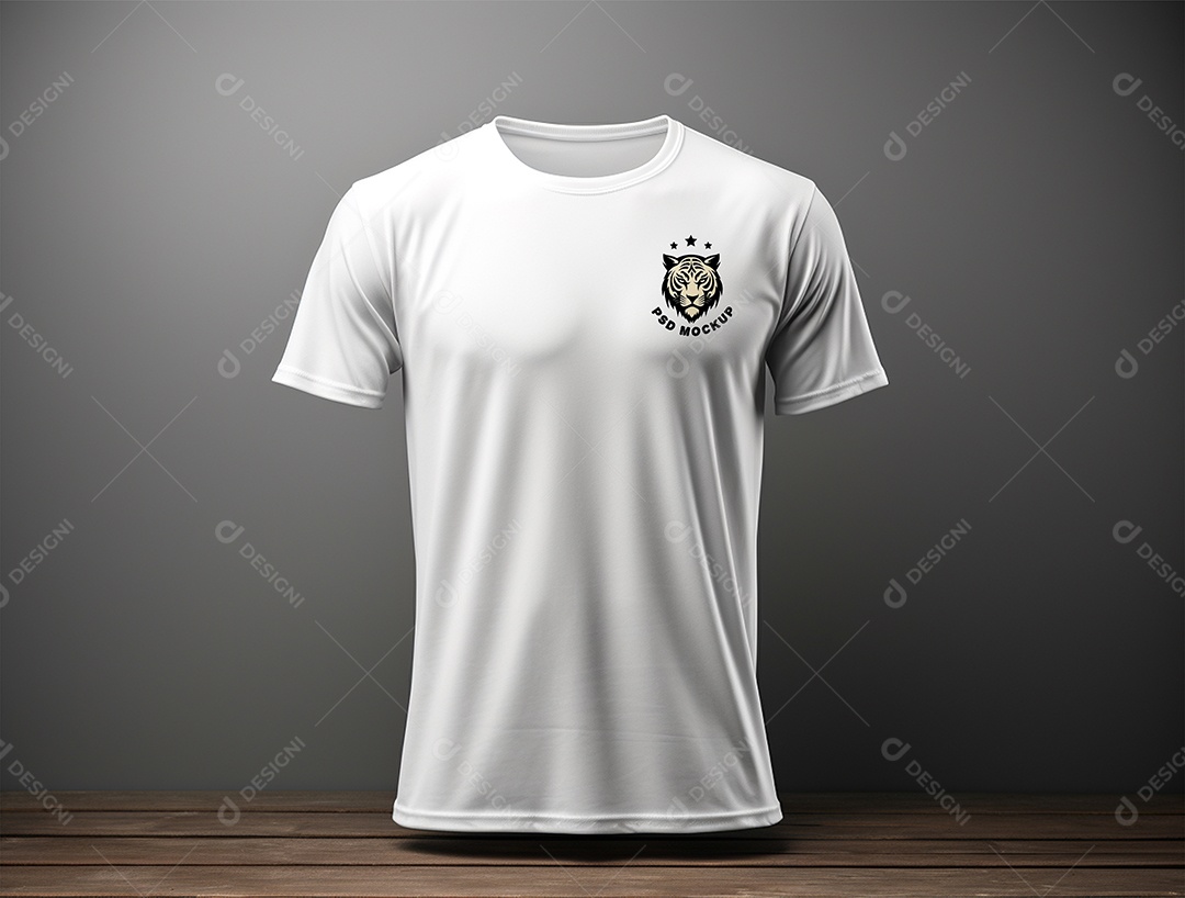 Mockup de Camiseta PSD Editável