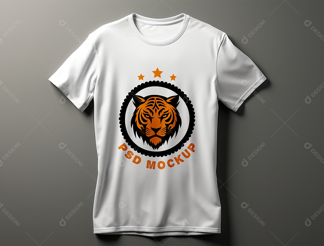 Mockup de Camiseta PSD Editável