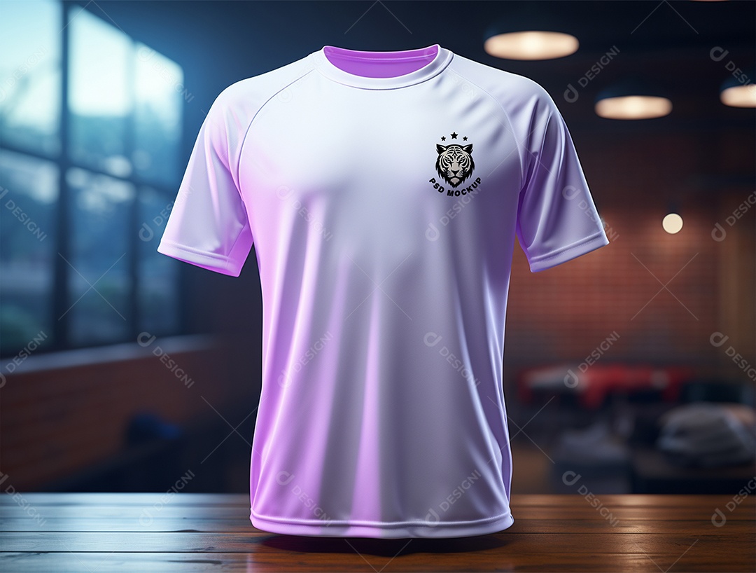 Mockup de Camiseta PSD Editável
