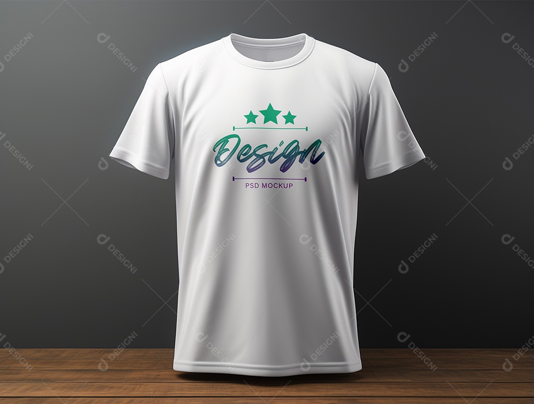 Mockup de Camiseta PSD Editável