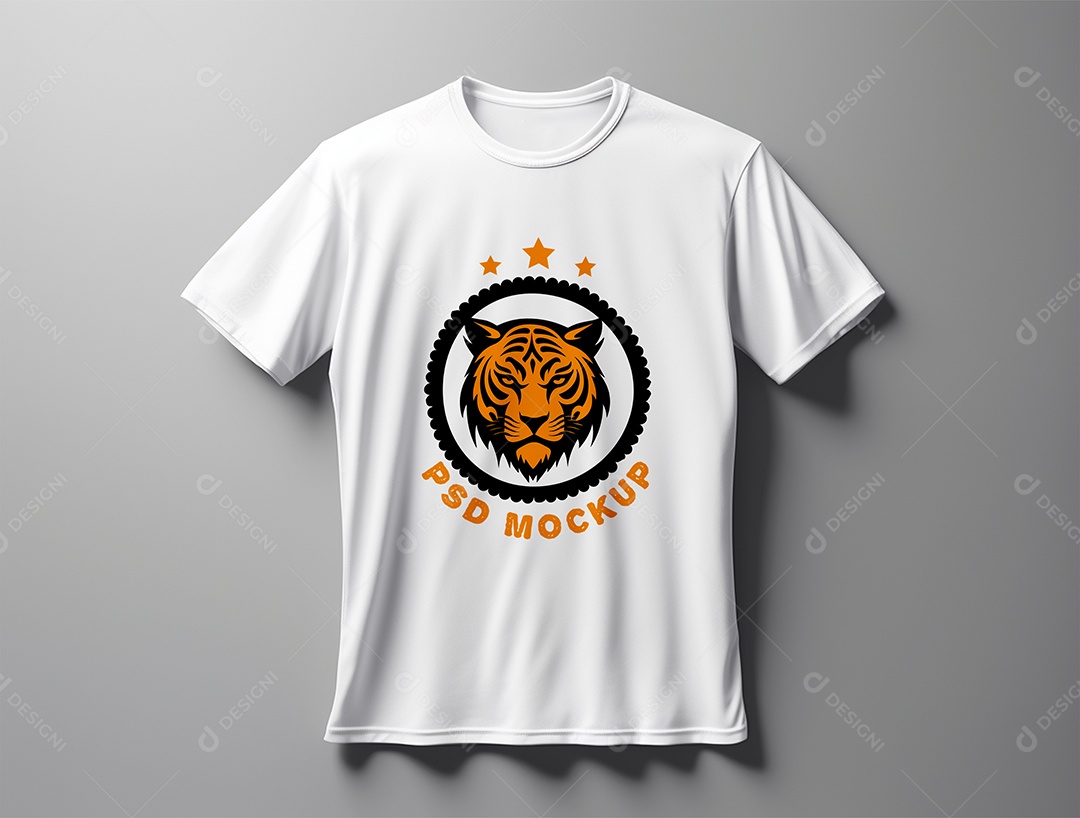 Mockup de Camiseta PSD Editável