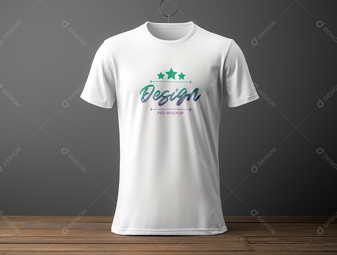 Mockup de Camiseta PSD Editável