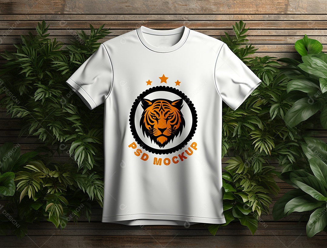 Mockup de Camiseta PSD Editável