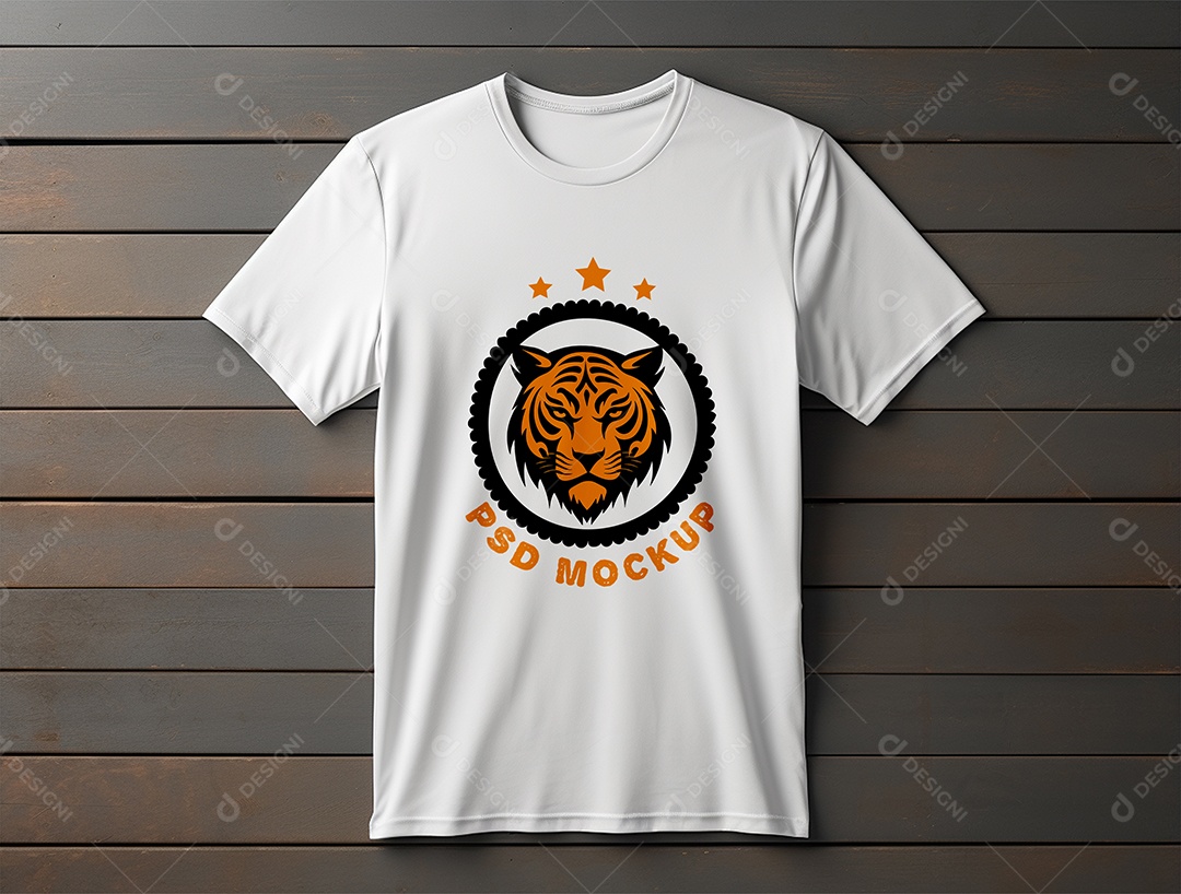 Mockup de Camiseta PSD Editável