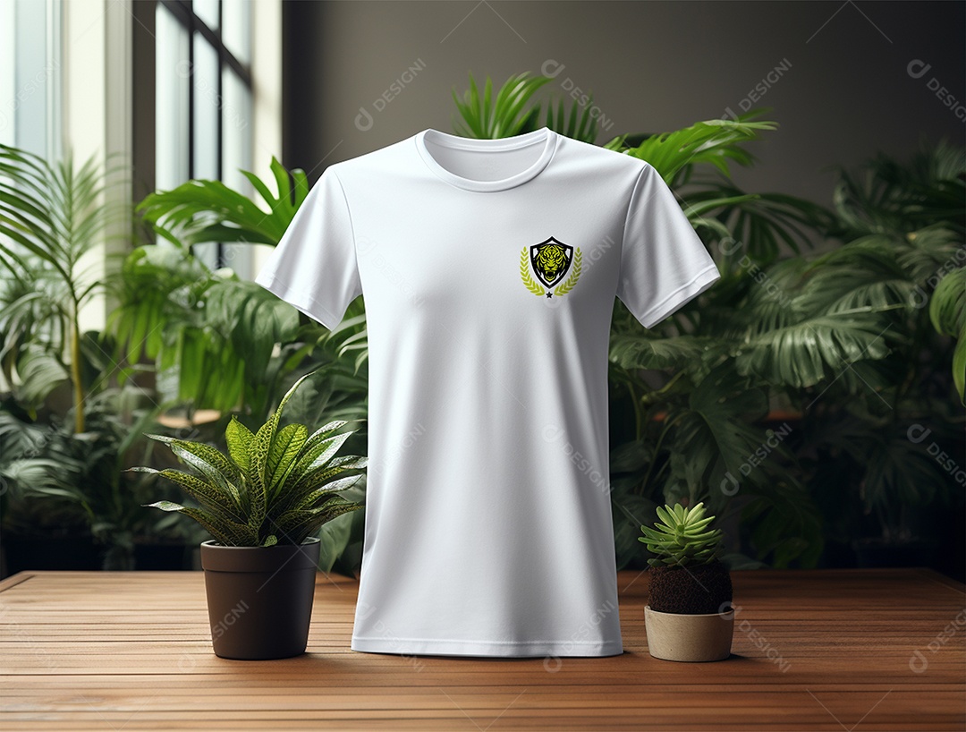 Mockup de Camiseta PSD Editável