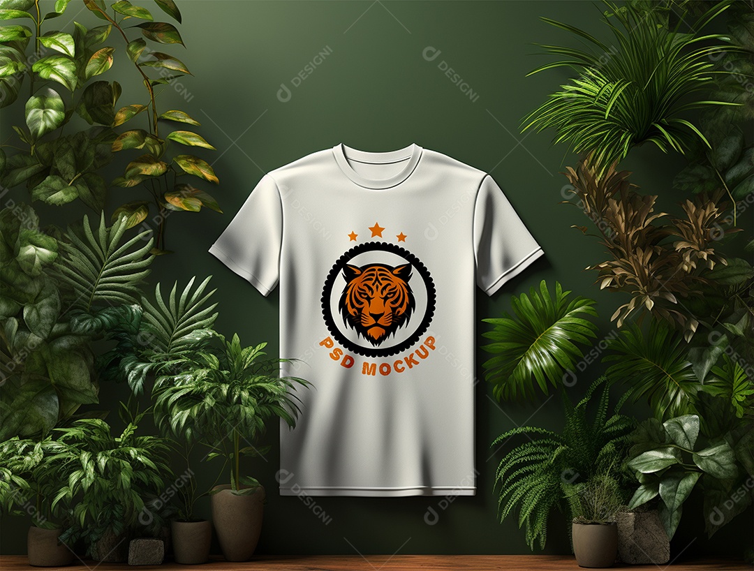 Mockup de Camiseta PSD Editável