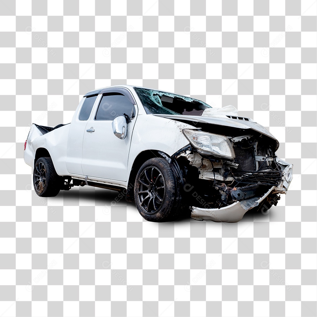 Carros Batidos Funilaria PNG Transparente