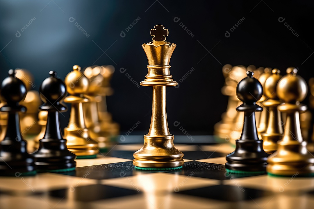 Tabuleiro de xadrez vazio com fumaça flutuando sobre fundo escuro