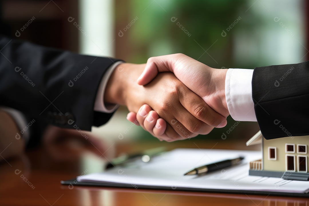 Mãos se cumprimentando fechando negócios