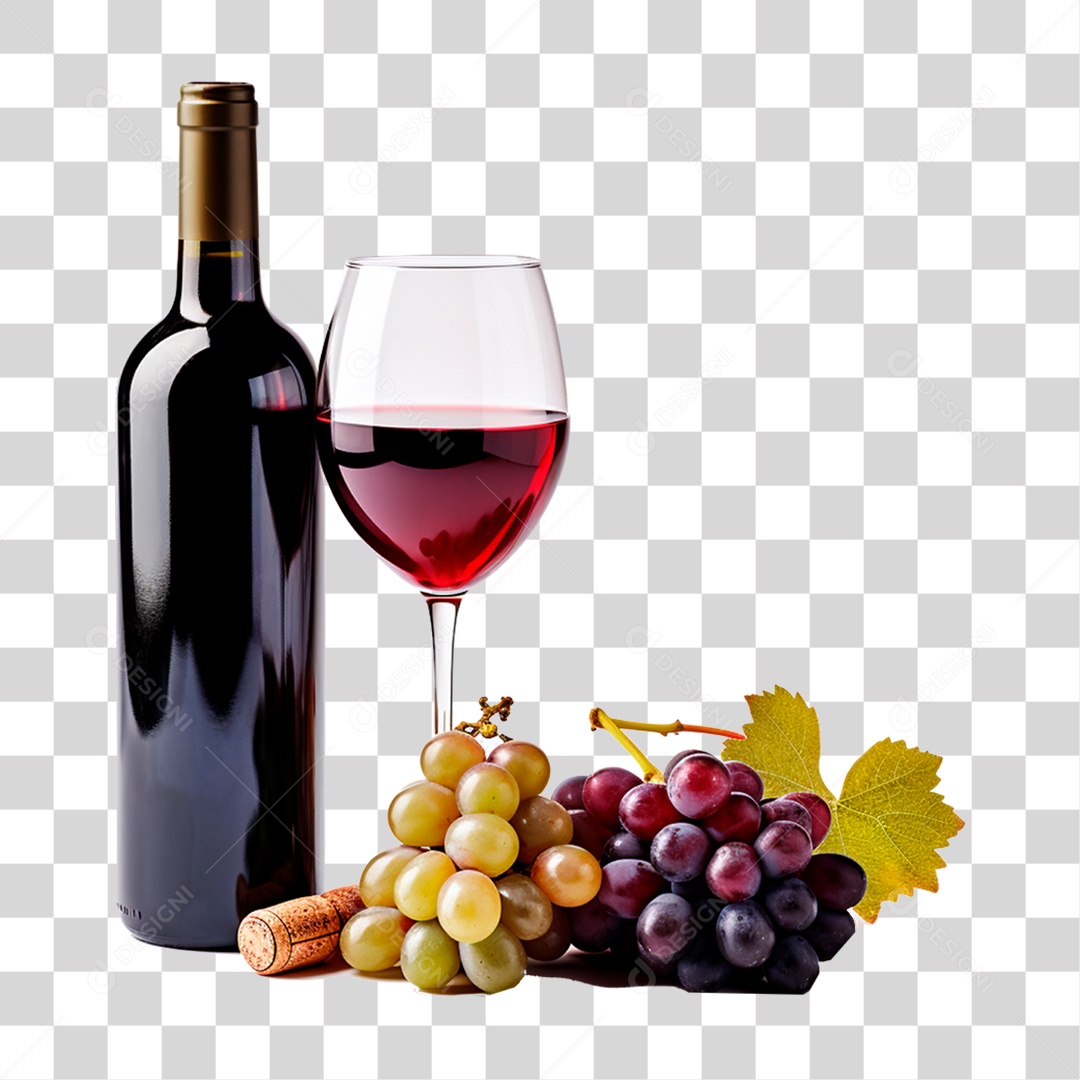 Vinho Taça Uvas PNG Transparente