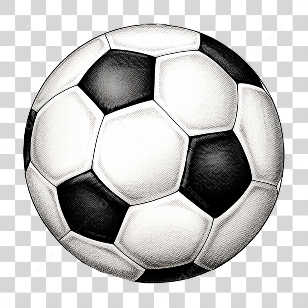 Bola de Futebol PNG Transparente