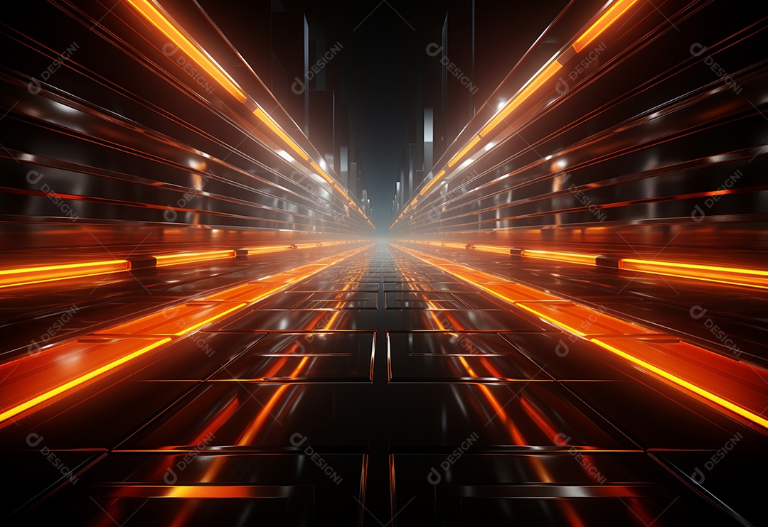 Pano de fundo com iluminação de holofotes vermelhos para imagem realista de fundo design ultra hd alto