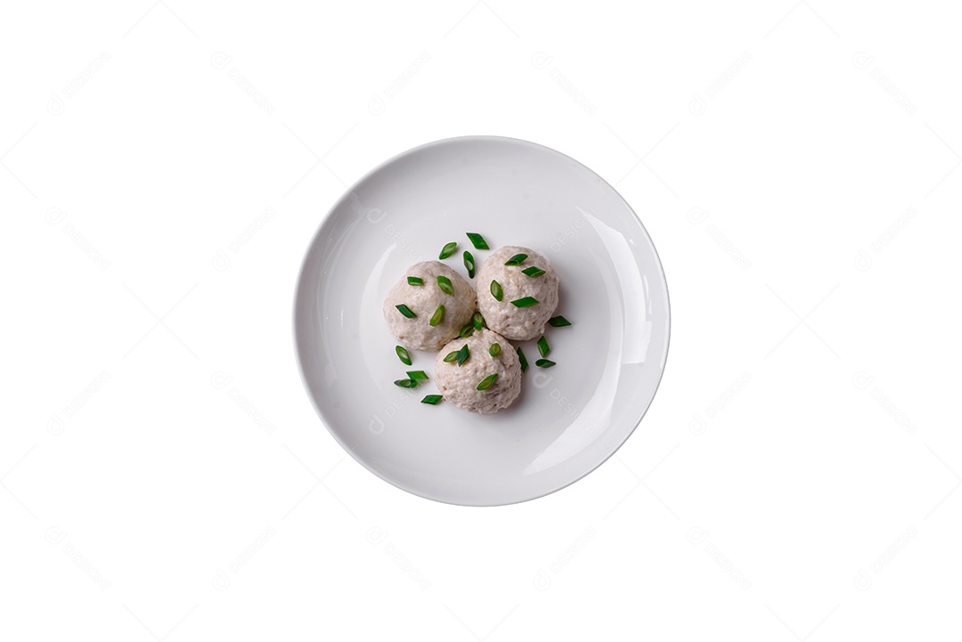 Biscoito sobre fundo isolado