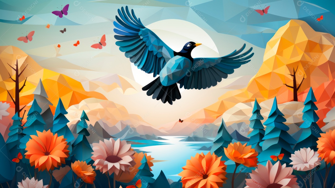 Dia mundial da fauna e da flora selvagens 3 de março IA generativa.