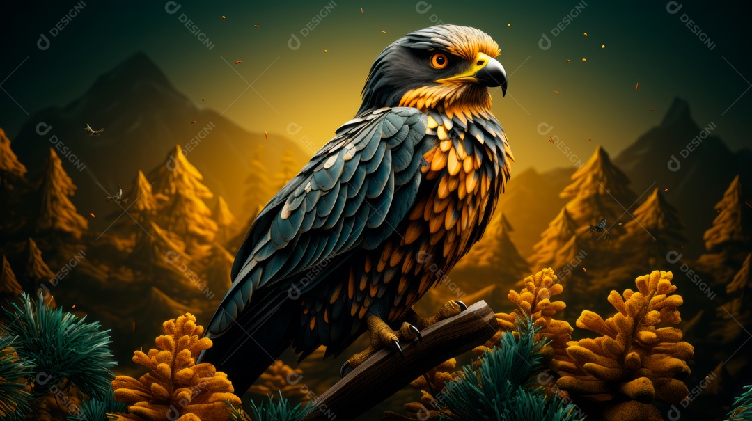 Dia mundial da fauna e da flora selvagens 3 de março IA generativa.