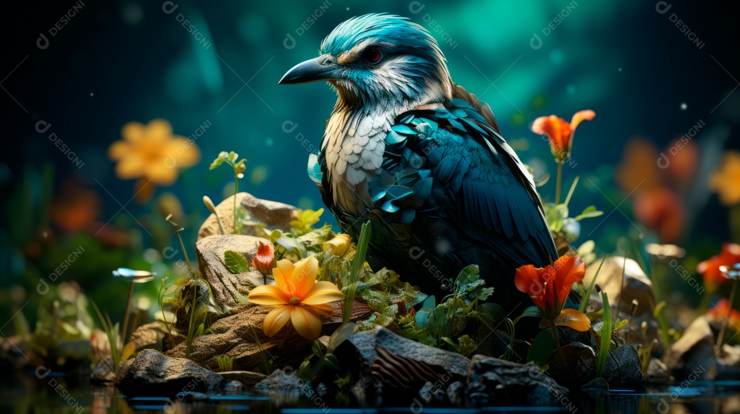 Dia mundial da fauna e da flora selvagens 3 de março IA generativa.