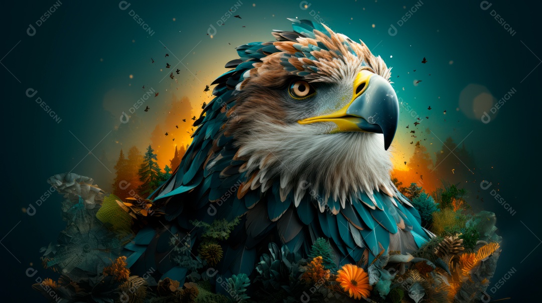 Dia mundial da fauna e da flora selvagens 3 de março IA generativa.