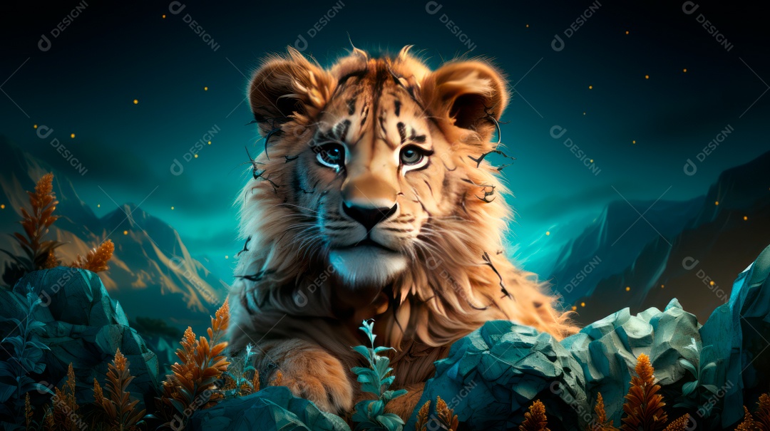 Dia mundial da fauna e da flora selvagens 3 de março IA generativa.