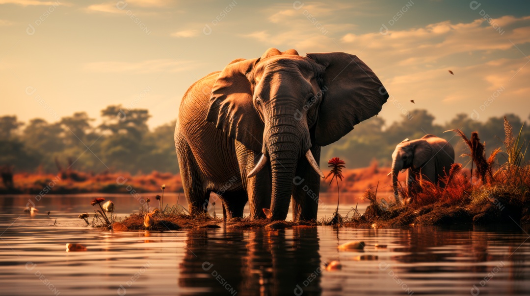 Dia mundial da fauna e da flora selvagens 3 de março IA generativa.