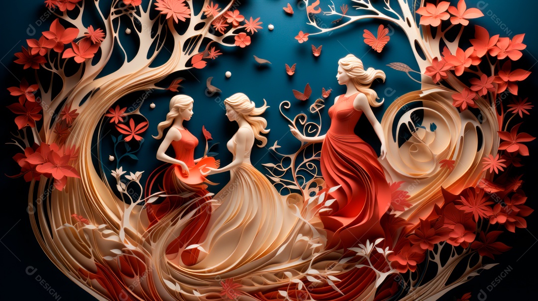 Dia Internacional da Mulher, 8 de março, IA Generativa.