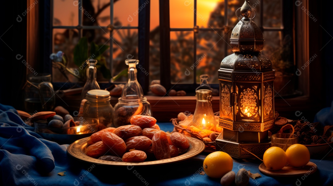 Ramadã, o momento sagrado para oração 10 de março a 9 de abril IA generativa.