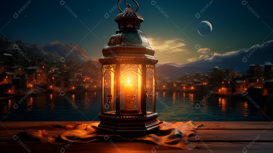 Ramadã, o momento sagrado para oração 10 de março a 9 de abril IA generativa.