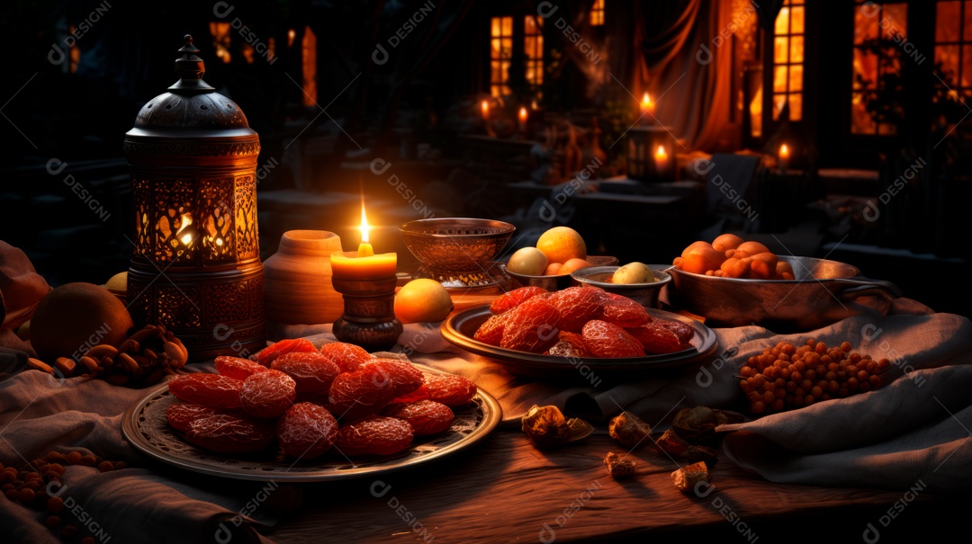 Ramadã, o momento sagrado para oração 10 de março a 9 de abril IA generativa.