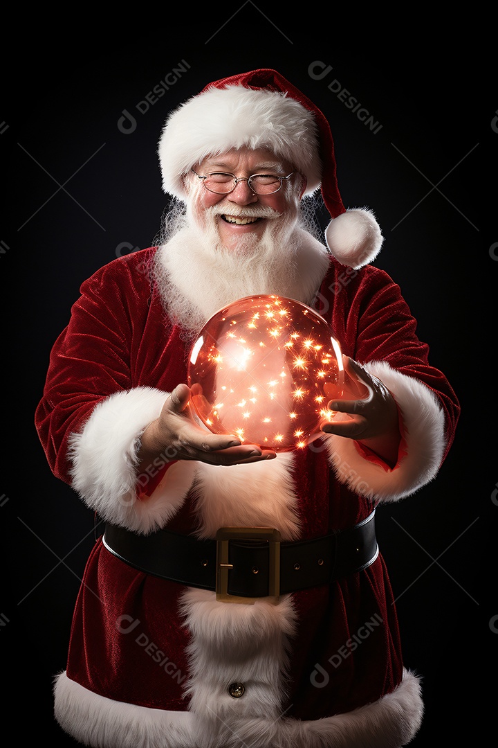 Imagem para composição Natalina Feliz Natal Papai Noel