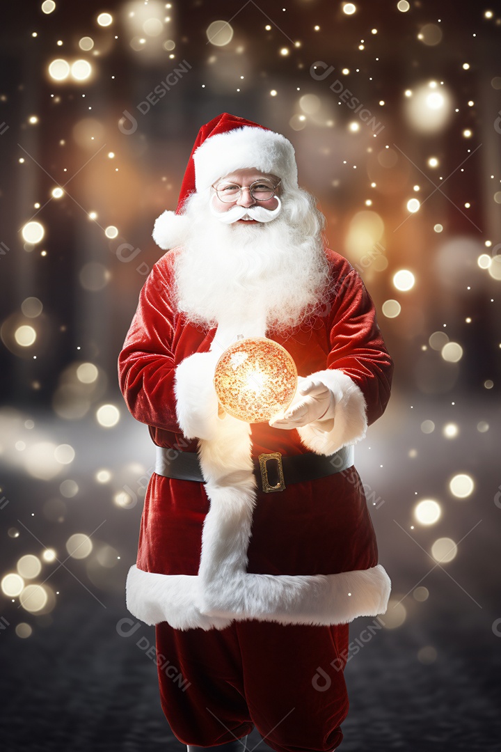 Imagem para composição Natalina Feliz Natal Papai Noel