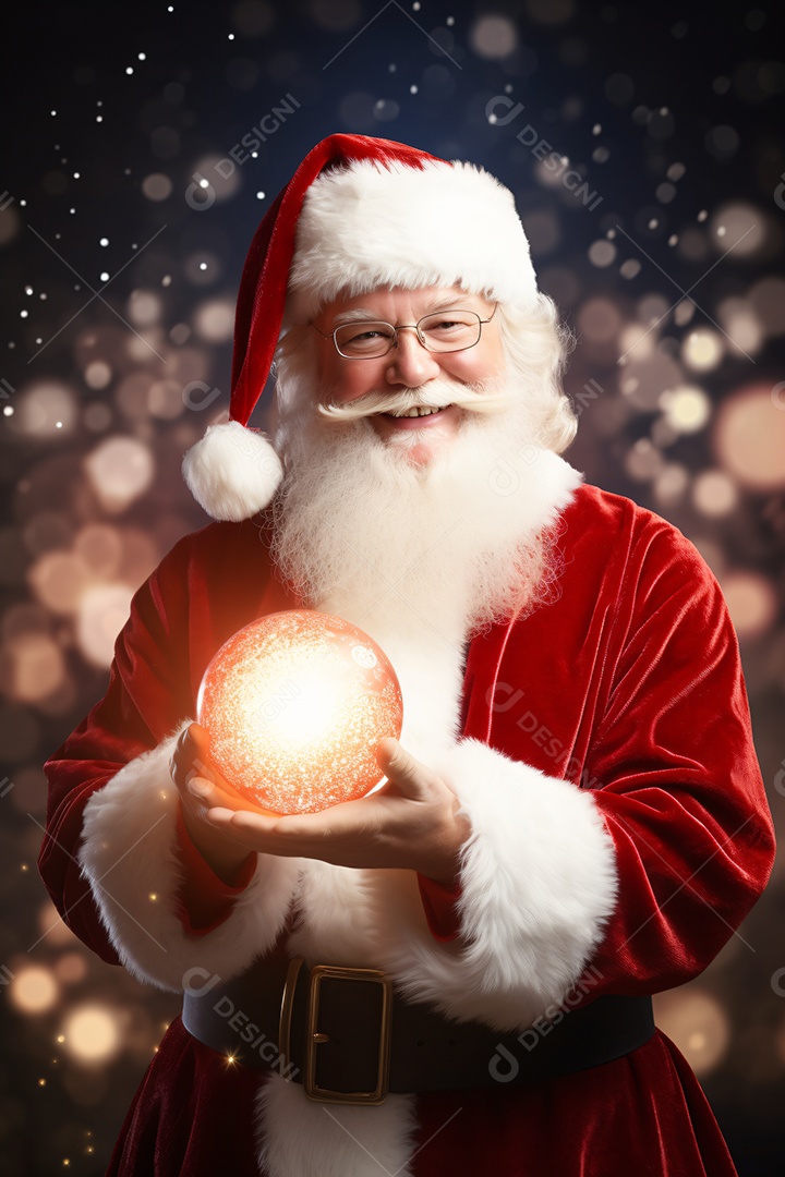 Imagem para composição Natalina Feliz Natal Papai Noel