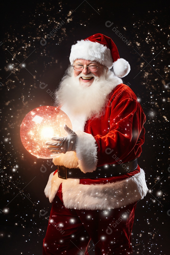 Imagem para composição Natalina Feliz Natal Papai Noel