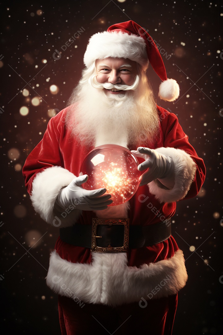 Imagem para composição Natalina Feliz Natal Papai Noel