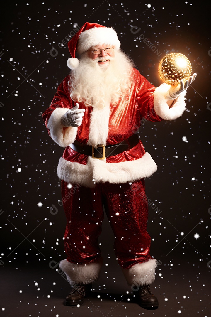 Imagem para composição Natalina Feliz Natal Papai Noel